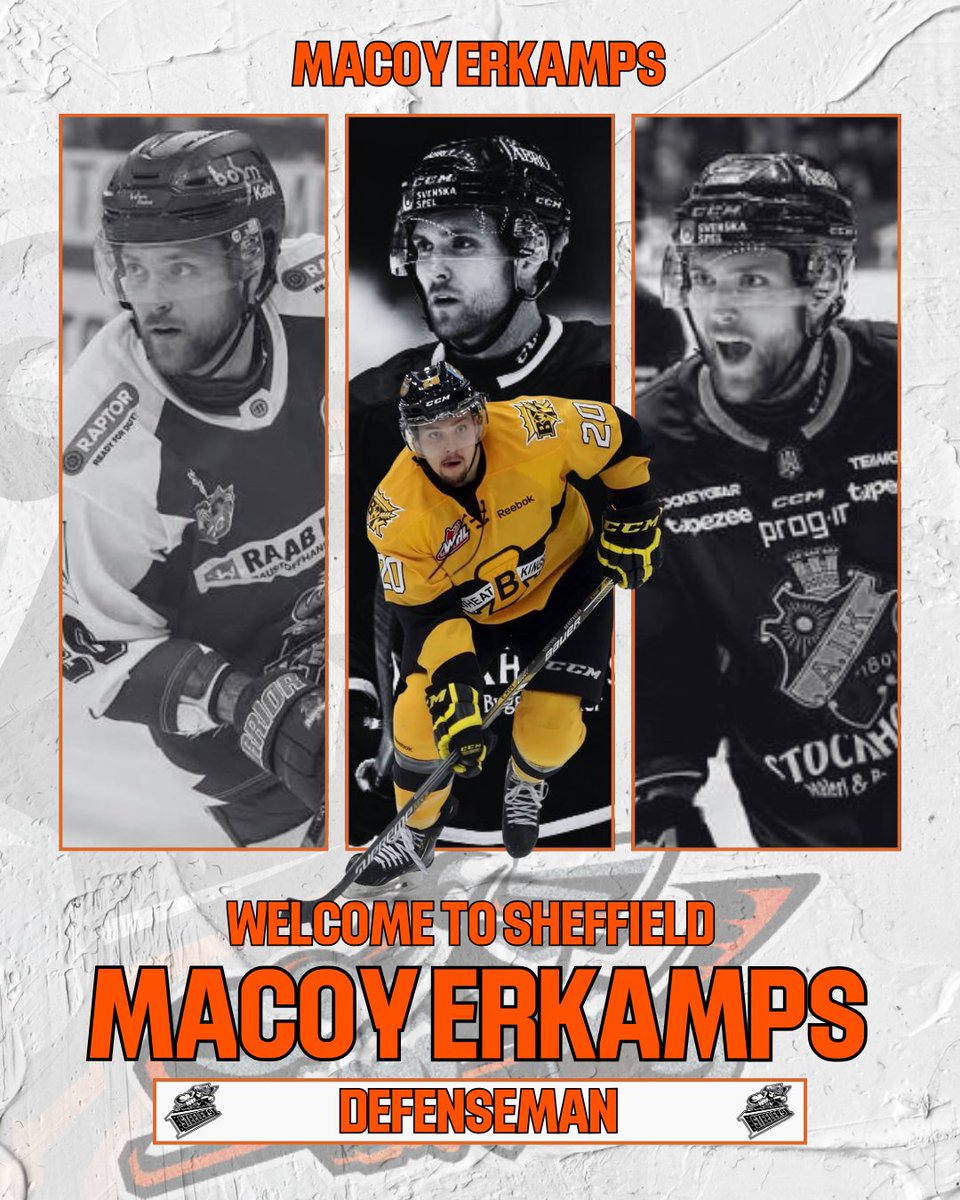 steelershockey's tweet photo. Welcome to Sheffield, Macoy Erkamps 🍊🏒

Read more here : https://t.co/lRY73xVvPq

#InOrangeWeTrust | #SteelersHockey https://t.co/ppEsVfxuqb