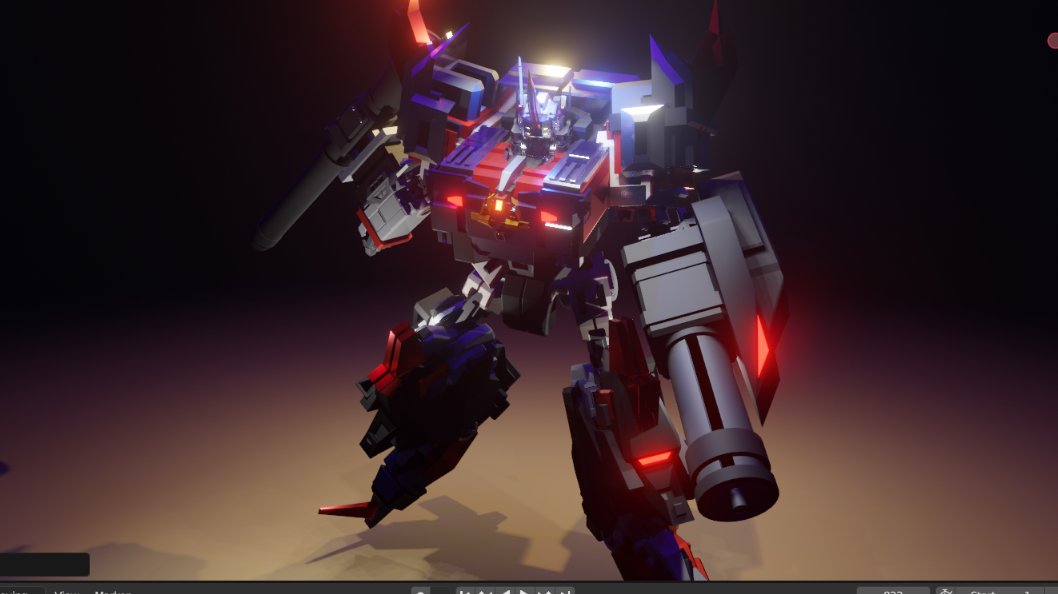 dimalanta_tr's tweet photo. Early design draft of one of my base armor that complements "Optimus Zero" armor with slight different tweaks...
#WorkInProgress #Mecha #BlenderAnimation #b3d #RobotArt https://t.co/XGi28IMLR2