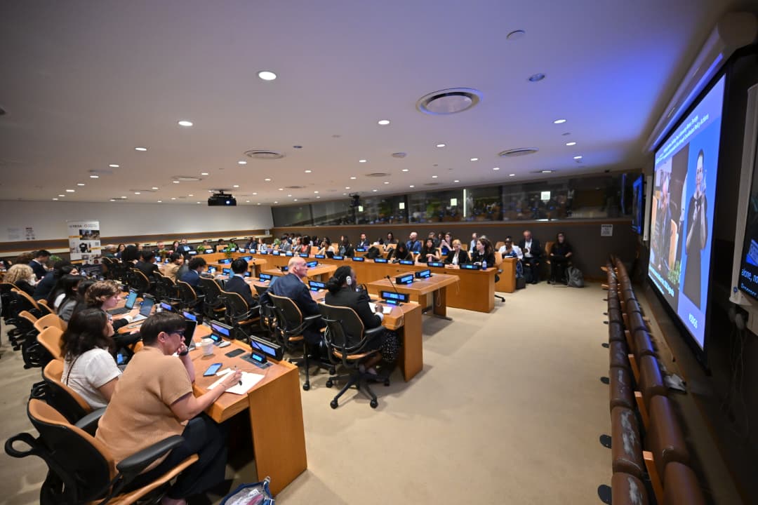ECA_OFFICIAL's tweet photo. At the @UNDESA Global Policy Dialogue, ES @claverGatete stressed that sustainable cities start with people and a clear master plan. Water, sanitation, clean energy and private sector investment are key to building resilient cities that leave no one behind. #HLPF2026 https://t.co/3qniAg0Ccg