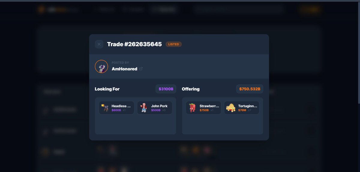 AmHonored's tweet photo. Our latest value list for Steal a Brainrot is now online!
- Experience easy trading and fast look-ups through sabvaluelist.
Check it out now:  https://t.co/FU1tlaesET

#roblox #sab #stealabrainrot #valuelist #game https://t.co/2bW3Cuw2IZ