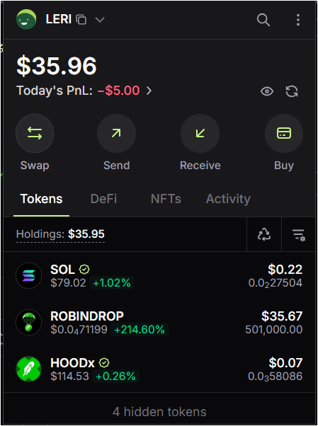 valorey_ai's tweet photo. @robindropSOL 3 months later, you can get 1 lot of $HOODx buy 1 get 2. Haha, this is a really great meta, it's interesting! https://t.co/3QjZvKnICp