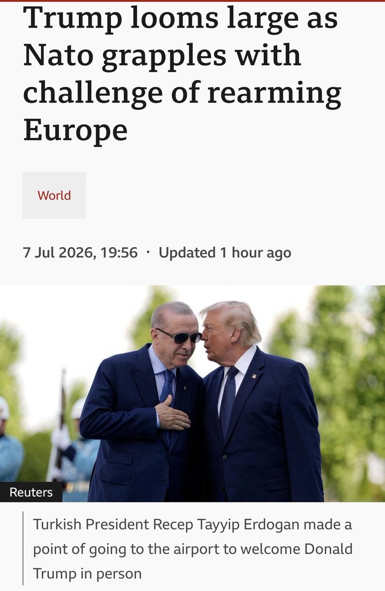 MariaMo32975161's tweet photo. Merz laughed and giggled his way through NATO without care. The most incompetent political leaders pledged 80Billion to War Monger Zelensky. VW looking at dropping 100K jobs! It's only matter of time and it's gone #Volkswagon #Germany #Ukraine #Nato https://t.co/GyHPJPDd7p