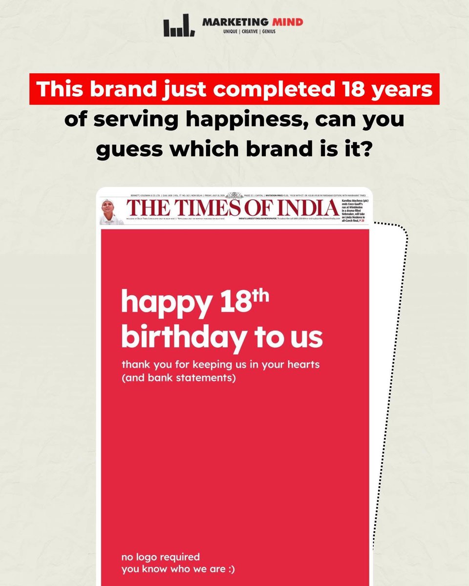MarketingMind_'s tweet photo. The answer is in the colour, Iykyk.
#MarketingMind #brand #guess https://t.co/H0qxv6DWwh