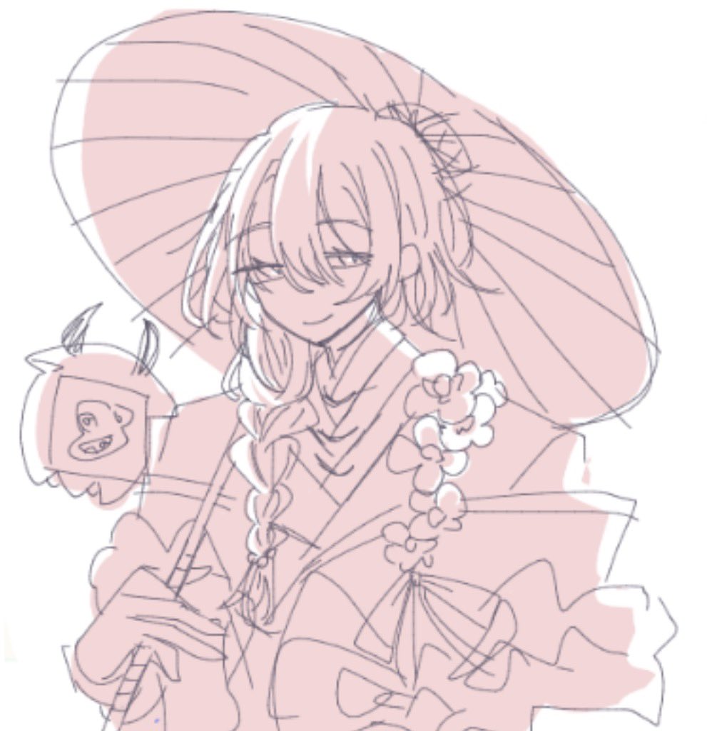 Loppppp_'s tweet photo. 絵チャで描いた新衣装🐙🌟さん https://t.co/By088glJro