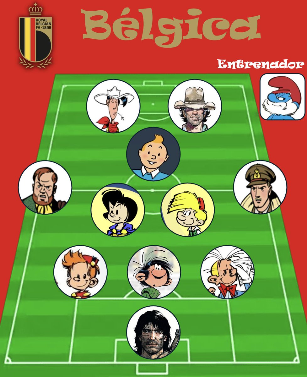Mister_Pozart's tweet photo. Hoy España-Bélgica. En el Mundial de Cómic, ¡sería un auténtico partidazo!
P.D.: Si España pasa a semis, me curro la selección francesa, hehehe https://t.co/Txar15a9iI