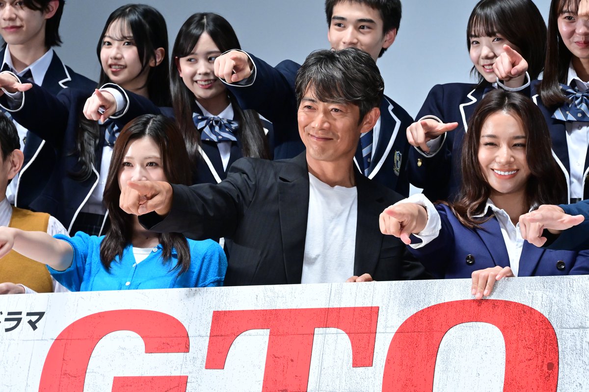 encountofficial's tweet photo. 〖 #ENCOUNT PHOTO 〗

フジ系7月期連続ドラマ『GTO』
第1話試写会&制作発表会見🏫

生徒役11人も登壇👇（ソロカットはこちら）
■https://t.co/pc7eaahLKB

稲垣来泉、及川桃利、大島美優、梶原叶渚、川口和空、北里琉、柴崎楓雅、難波碧空、西浦心乃助、堀口真帆、森本陸斗

✅7月20日スタート
✅月曜午後10時（初回15分拡大SP）

#GTO #ドラマGTO @GTO2026summer