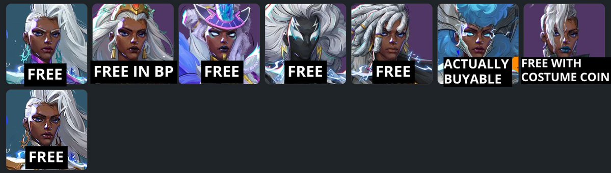 AstroTitan_'s tweet photo. @BlackCat_Dandy I sure do wonder why she doesn't sell skins... https://t.co/qd8kL4YPr5