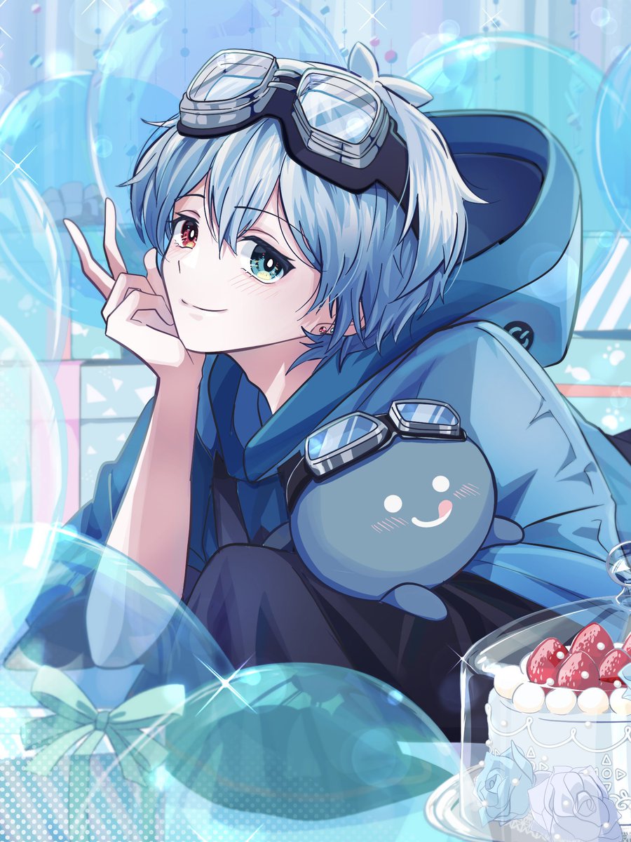 ogura_ann_'s tweet photo. お顔あっぷ💭
プレゼントには🎨メンバーそれぞれのカラーのリボンつけました𝝑𝝔 https://t.co/z7Uy7ZBfn1