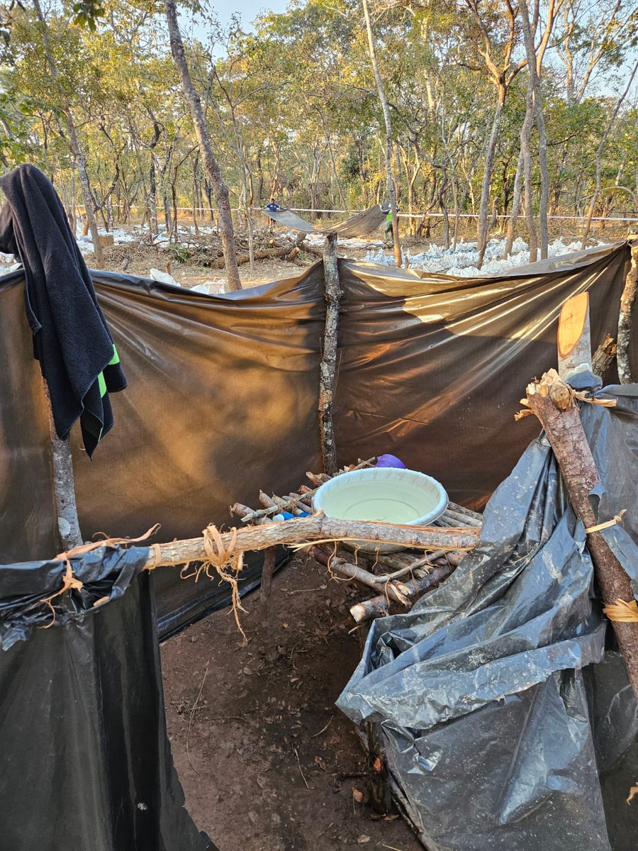 Tertiaryplc's tweet photo. Exploration camp life, it isn't exactly five stars!

Or even one star, for that matter!

#mining #exploration #zambia https://t.co/uJhuOPp8X4