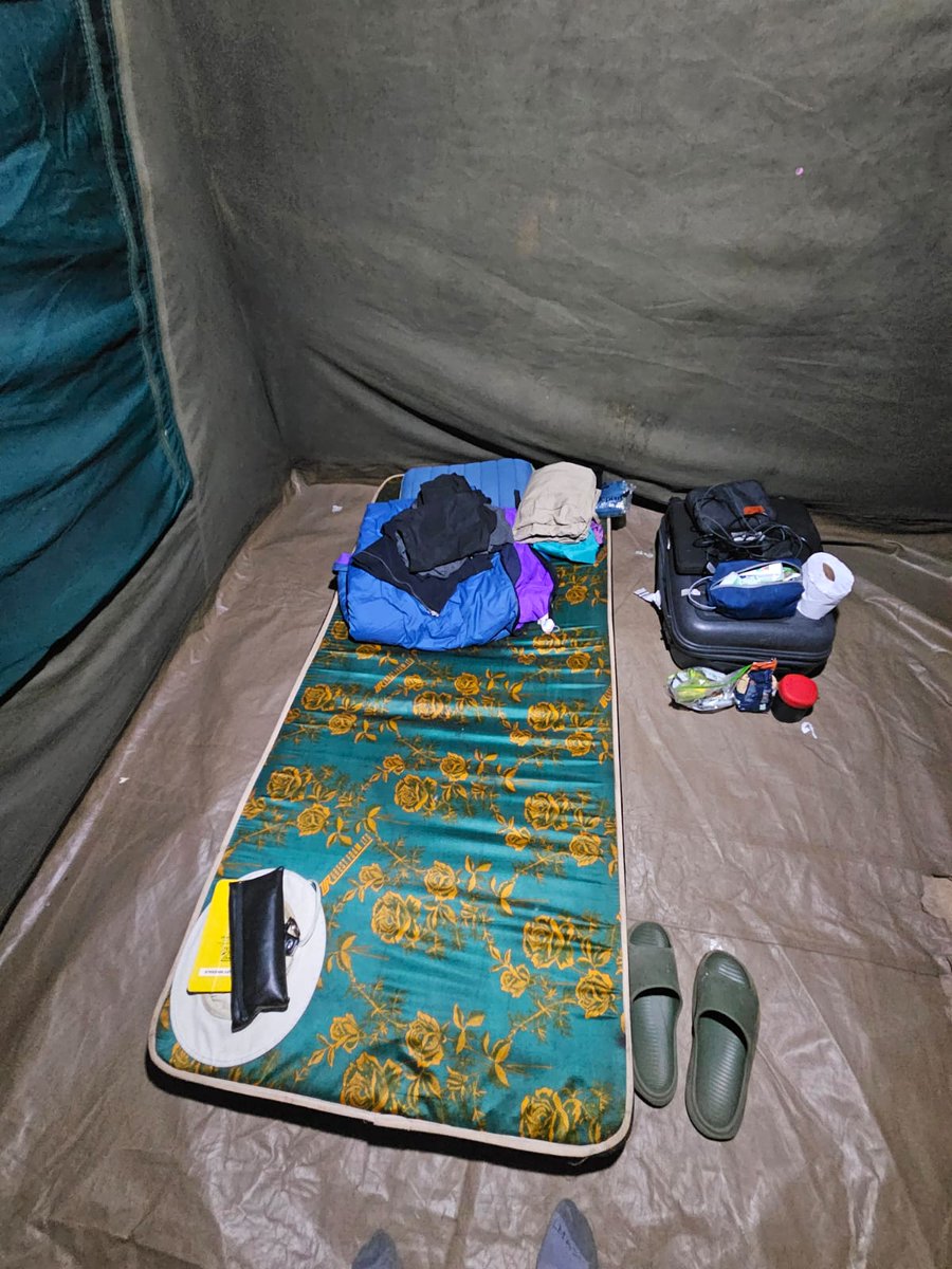 Tertiaryplc's tweet photo. Exploration camp life, it isn't exactly five stars!

Or even one star, for that matter!

#mining #exploration #zambia https://t.co/uJhuOPp8X4