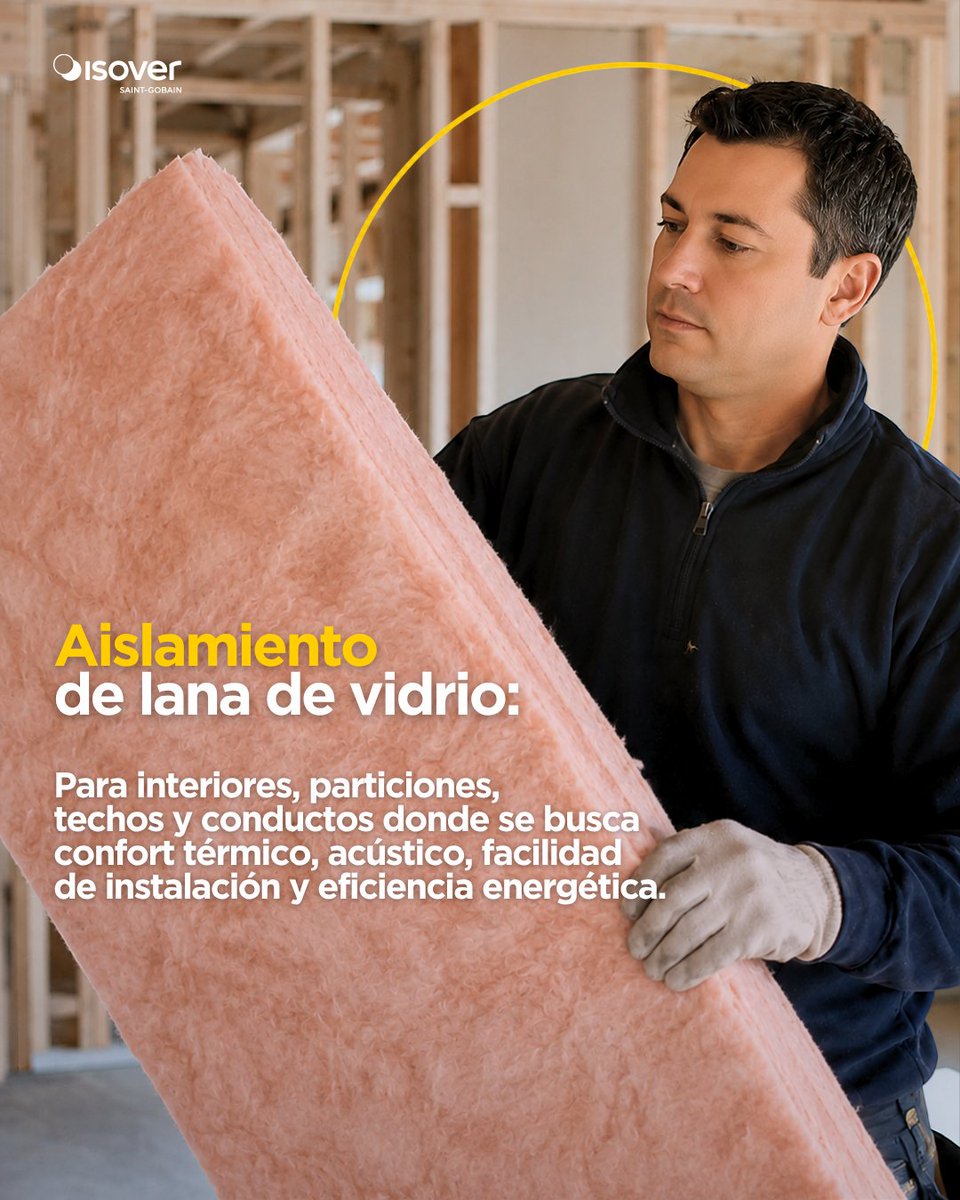 ISOVERes's tweet photo. 🏗️ Cada proyecto requiere una solución de aislamiento.

Isover cuenta con soluciones de lana mineral arena y lana de roca, diseñadas para responder a distintas aplicaciones y prestaciones, consiguiendo así confort, eficiencia, resistencia y seguridad.

#MakingTheWorldABetterHome https://t.co/adYYCCySXM