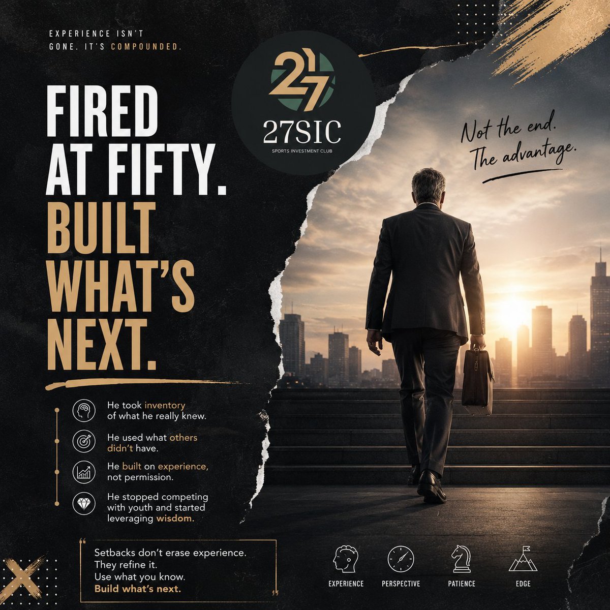 Matador369369's tweet photo. Experience builds momentum. Today is another step forward — let’s keep climbing.

@27SIC @S27community 
#27SIC https://t.co/Q0dwzVf9hD
