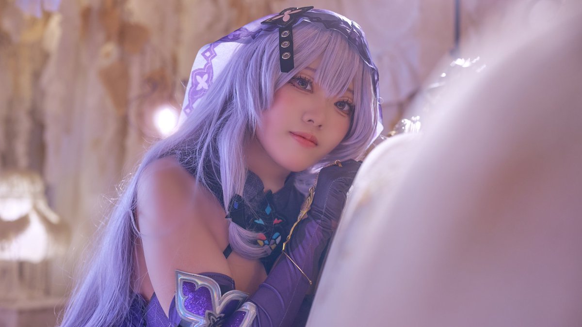 haruhina_cos's tweet photo. Cosplay …

　　悩みがあるなら、私が占ってあげるわ

#HonkaiStarRail #BlackSwan https://t.co/jVqNkkBBzU