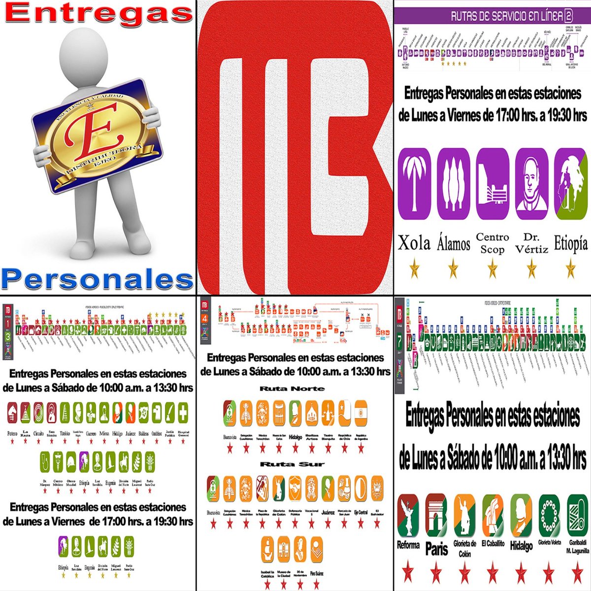 distribuidoejeo's tweet photo. ¡ATENCIÓN!:
Estos son nuestros puntos de entrega en el metrobus de la CDMX
Las entregas son de Lunes a Sábado y sujetas a disponibilidad de horario
#DistribuidoraEjeo #Entregas #Personales #CDMX #Metrobus https://t.co/CEB1LMtobe