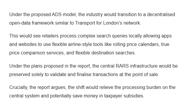 owenboswarva's tweet photo. Open rail data could unlock £500 million annual revenue boost https://t.co/JMONW6tIC2
@RailRetailers report:
More Passengers, More Revenue: Unlocking Growth for Britain's Railways https://t.co/eQGVz6dKMr
RARS https://t.co/YfiV5hy3QR
#raildata #transportdata #opendata https://t.co/sgSV7NrtAc