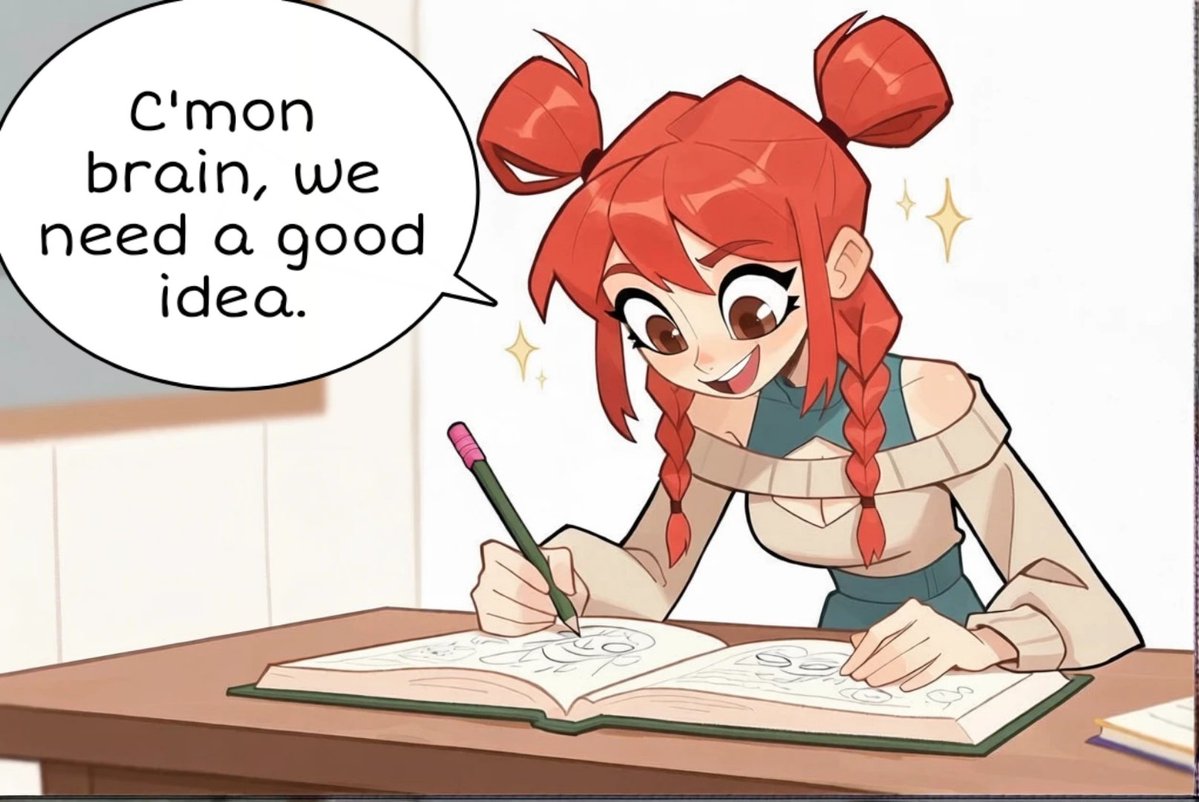 AmberRavelle's tweet photo. 🟢 SFW | Brainstorm
🎲 Random Shenanigans | Post N°13

Goddamit... Not again...

#comicsstrip #comic #story https://t.co/iZ4QuFdj58