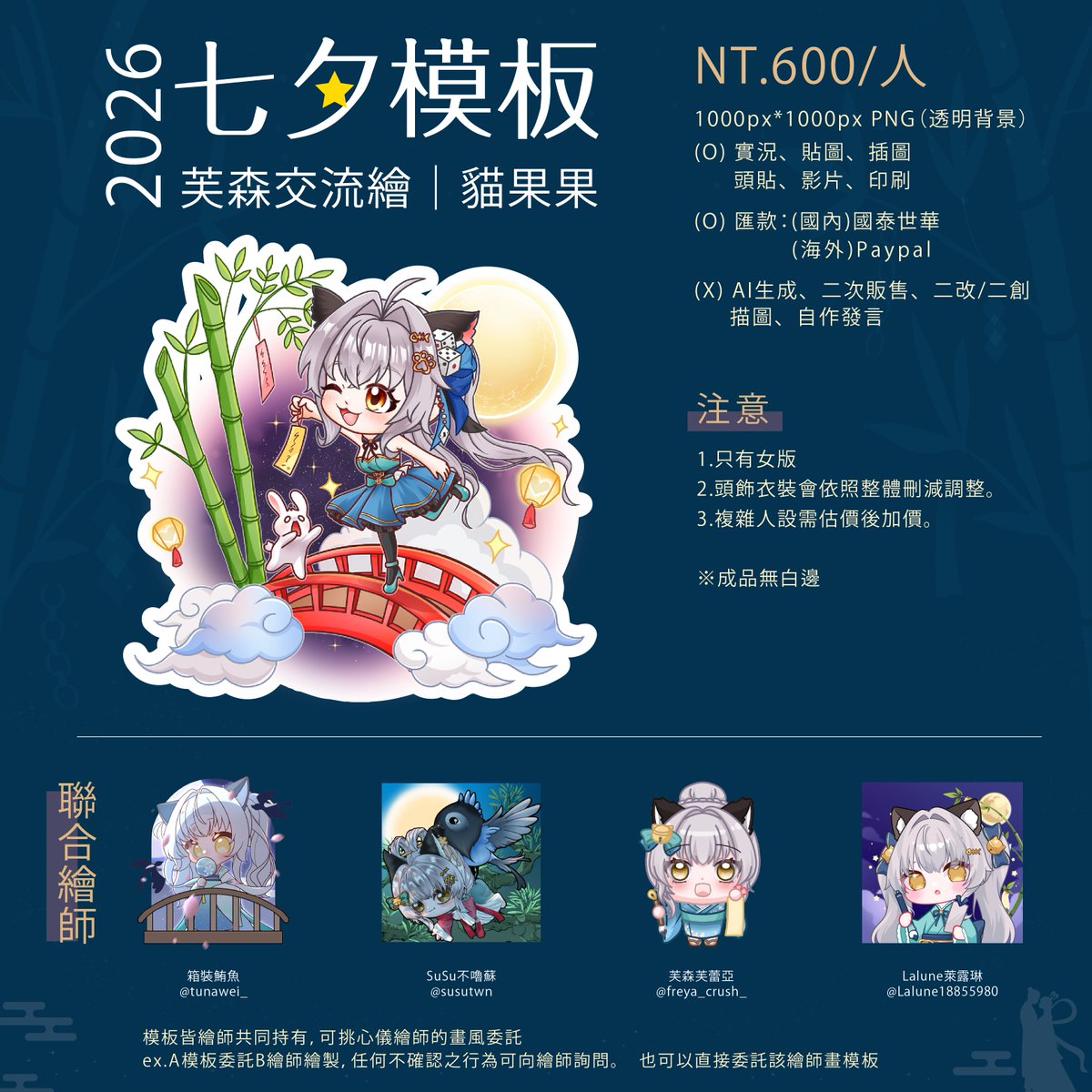 catgogo9527's tweet photo. 🥰感謝芙芙邀請參加這次的 「芙森交流繪」 企劃！

也謝謝這次一起參與的各位繪師，
很高興有機會認識大家✨

這是之前答應參加的聯合企劃，
活動期間也一起協助宣傳🥰

目前其他委託仍維持暫停，
正在專心製作 貓果果 3.0 中！

等 3.0 完成後，
再和大家見面吧🙂

#芙森交流繪 #貓果魔法屋 https://t.co/C9CVdR3aox