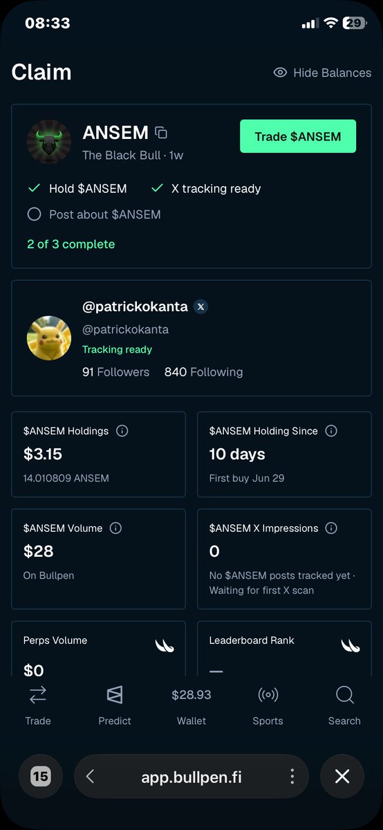 patrickokanta's tweet photo. Hey @blknoiz06 

I just joined the $Ansem army
Hoping to get that juicy airdrop https://t.co/G3zQiKJZ0P
