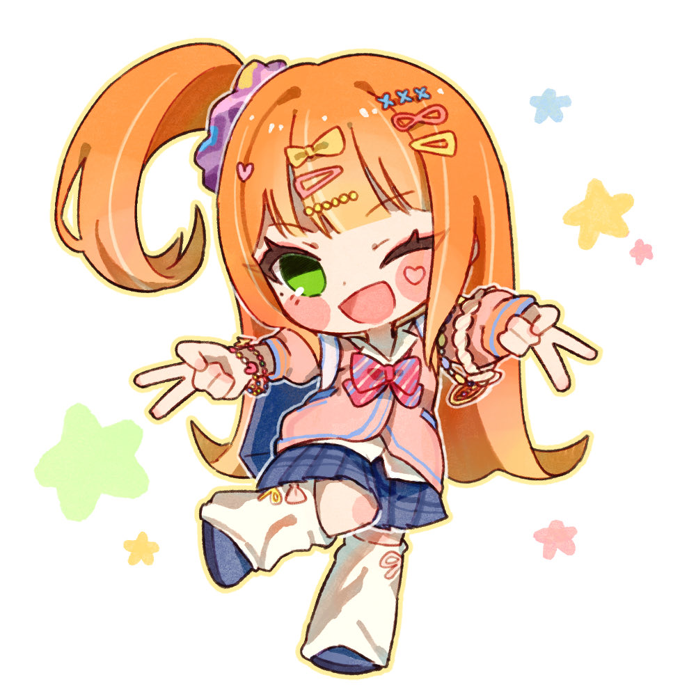 srkw003's tweet photo. #みんなのデフォ絵と等身絵の比較が見たい 
昔描いたワイワイへーセー清夏ちゃん https://t.co/5jaUA7EB1R