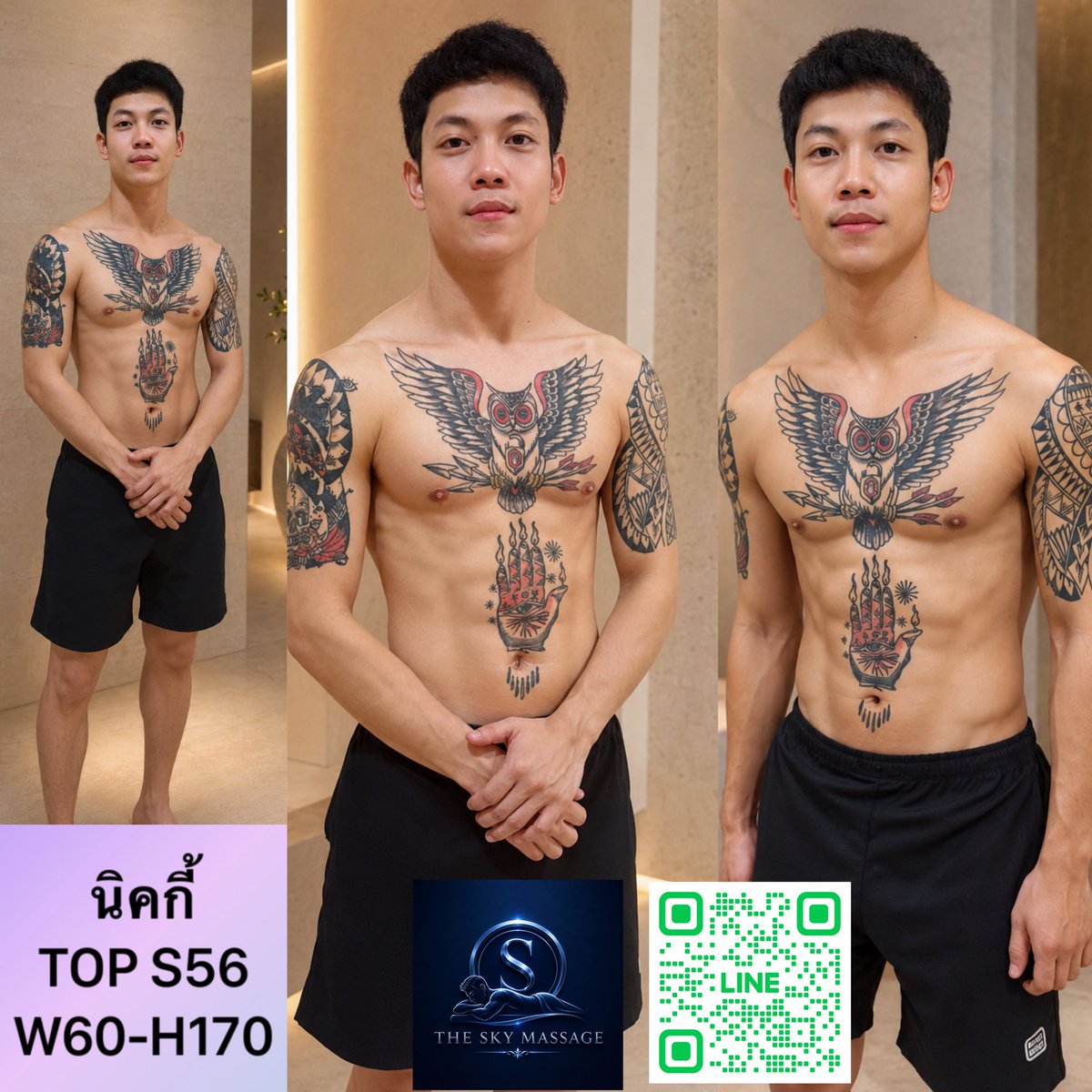 newkhunk's tweet photo. THE SKY MASSAGE บริการนวดระดับพรีเมียม บรรยากาศเป็นส่วนตัว พร้อมดูแลคุณตลอด 24 ชั่วโมง
🏢 ที่ร้าน | 🚗 นอกสถานที่ทั่วกรุงเทพฯ 📲 Line: @650opzuh 📞 094-876-5457
#TheSkyMassage #MassageBangkok #นวดกรุงเทพ #นวดพรีเมียม https://t.co/4wmo0SUruG