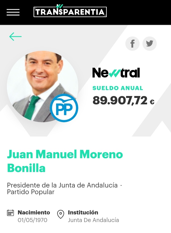 isufbenyusuf's tweet photo. Sueldo de un Bombero Forestal en Andalucía.
Sueldo de Juanma Moreno 
¿Alguien me lo explica? https://t.co/5Q4pgnfSyu