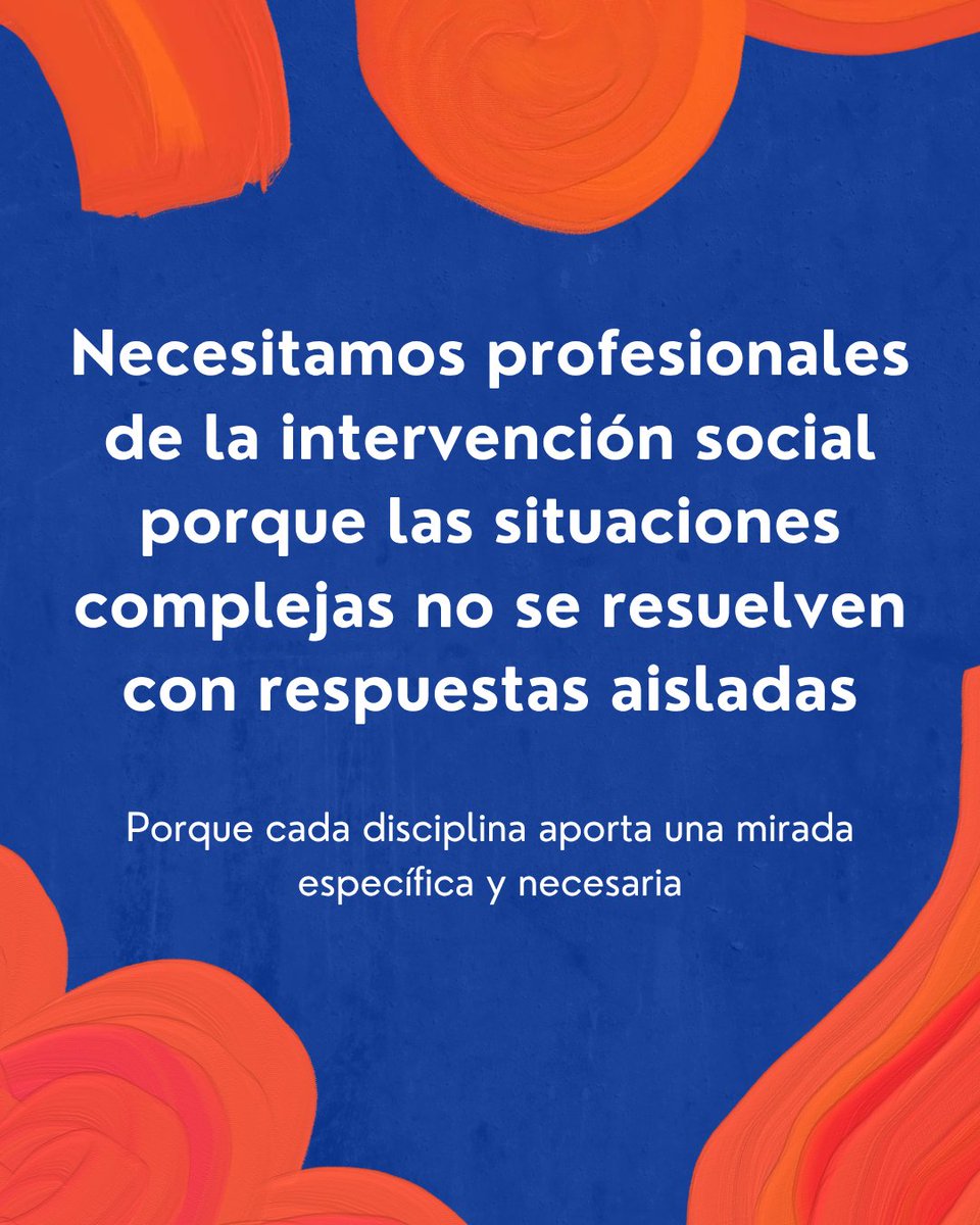 MUISOCIAL_UMH's tweet photo. 👥 El Trabajo Social, la Psicología, la Educación Social y otras disciplinas aportan miradas complementarias para ofrecer respuestas más eficaces.

💜 También necesitamos recursos y buenas condiciones laborales para intervenir con calidad.

#MUISOCIAL https://t.co/1dFV0KjDKu