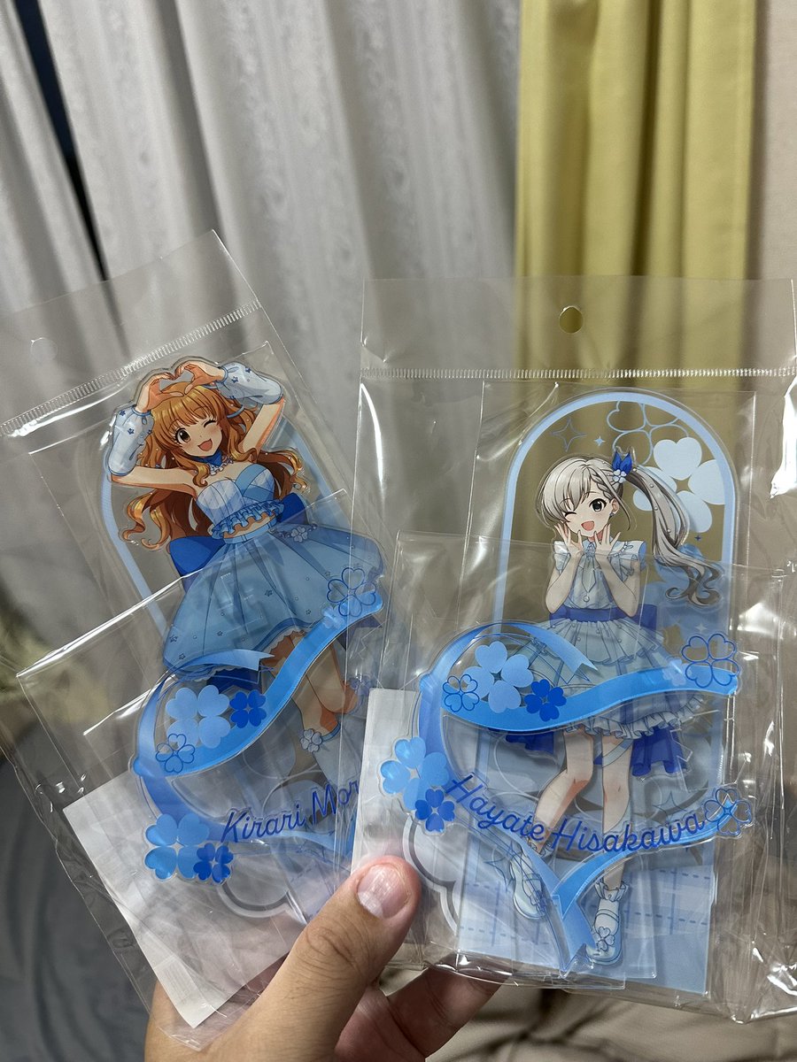 kirarieri182's tweet photo. 立体アクスタ、実物見てデザイン良くて買っちゃった
はーちゃん、ラスワンだったのでかなり運が良かった… https://t.co/BdGOGZrcPk