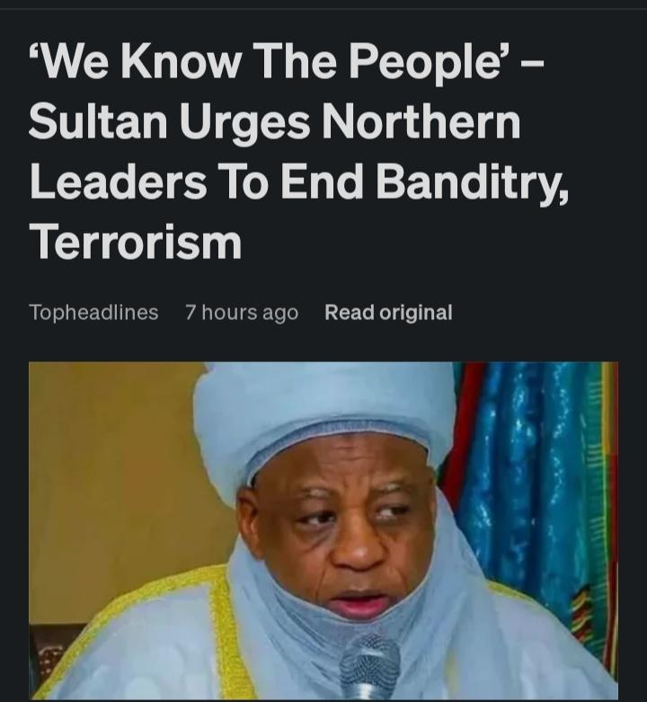 AfricasSolution's tweet photo. They know the people, here is another confirmation. Base on this, should one conclude that the insecurity in Nigeria is Northern made, Allegedly so? https://t.co/QwBHgEJppV