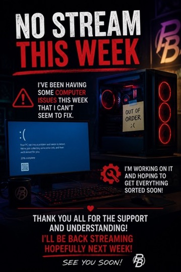 Puntoboy's tweet photo. Haven't streamed this week due to my @elgato audio issues. Not likely to be fixed until next week now ☹️ https://t.co/noxSNd0DQt