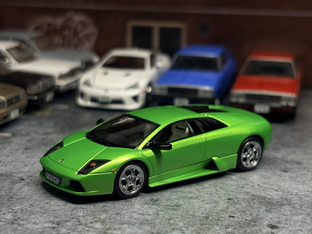 Stagea_300RX's tweet photo. LCD Models 1/64 ランボルギーニ ムルシエラゴ 2001年式
#ミニカー
#LCDMODELS https://t.co/kwm4szA5s1