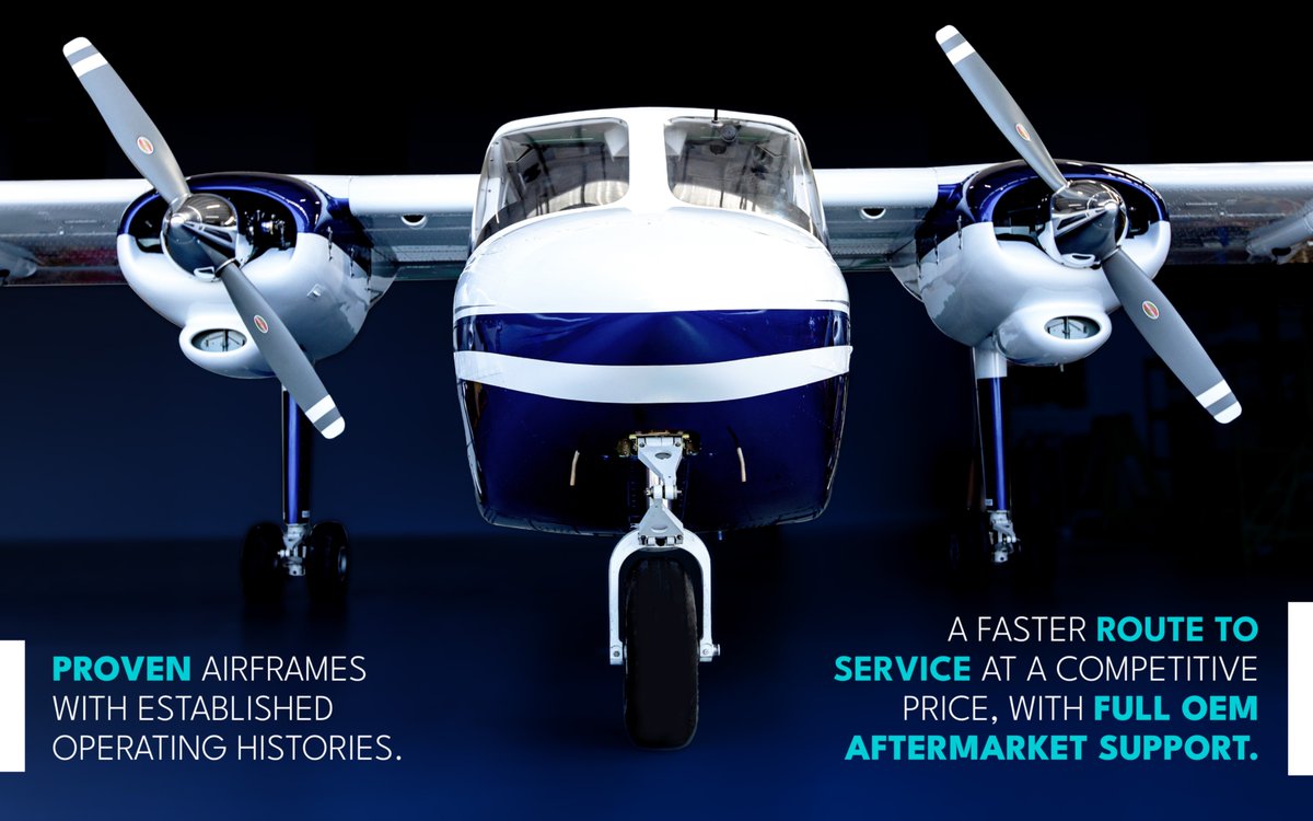 BrittenNorman's tweet photo. Fully factory-refurbished Islanders: proven airframes, refurbished by the people who built them and finished to meet your budget and needs.
The world’s most versatile utility aircraft, ready when you are. Contact sales@britten-norman.com
#BrittenNorman #Islander #BN2T4S #BN2B https://t.co/gZlJ5Gf5gA