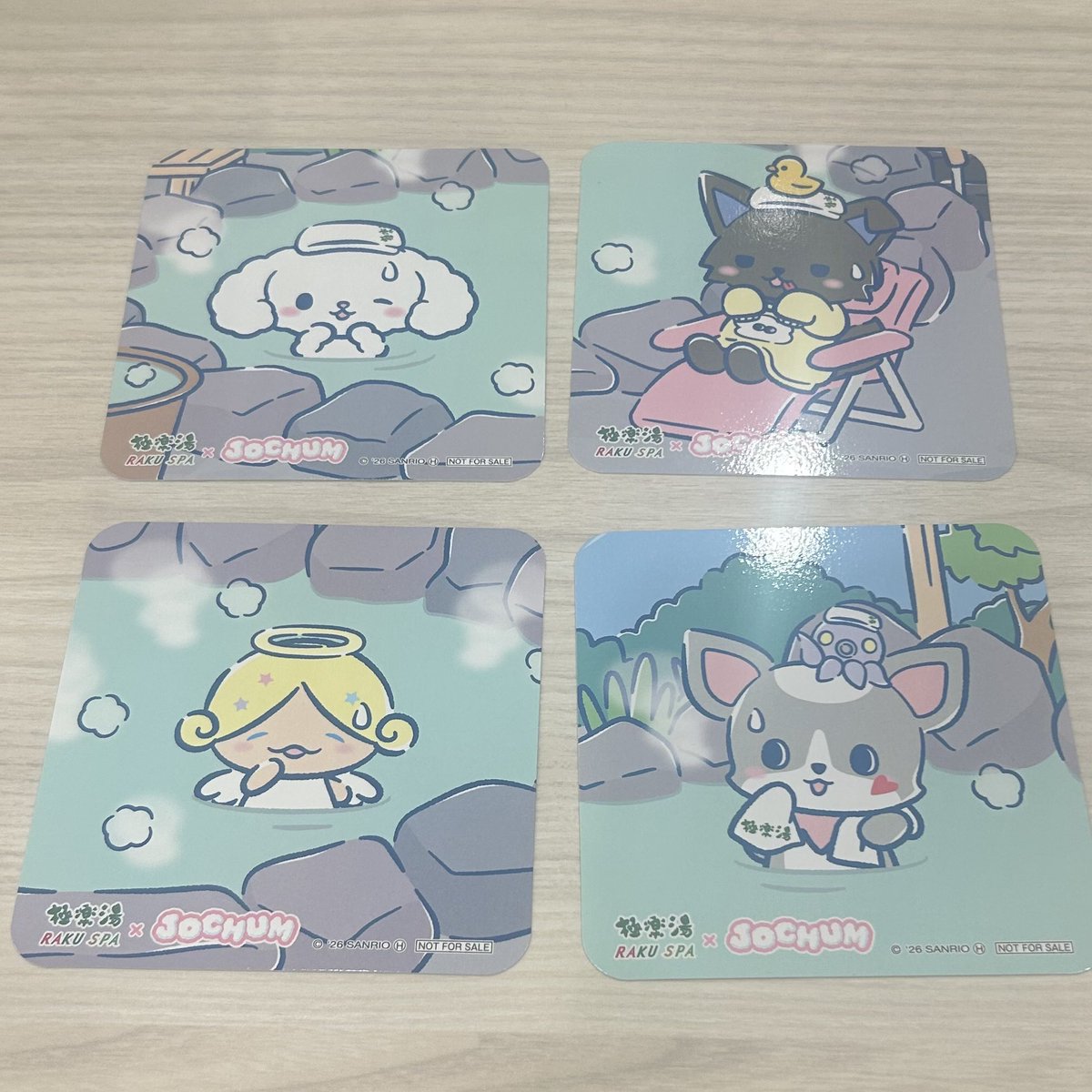 arijo1_47_jam's tweet photo. JOCHUM ジェオチャム 極楽湯 交換

譲…コースター
　　RURU もこ ピーハイ チュララ
　　ステッカー
　　RURU

求…コースター
　　ヤヌカミ レイン
　　ステッカー
　　レイン＞ヤヌカミ

郵送or梅田手渡し
３枚目の条件もお読みください🙇‍♀️
お心当たりあればよろしくお願いします🍀

#JOCHUM交換 https://t.co/Bi4mnymqOj