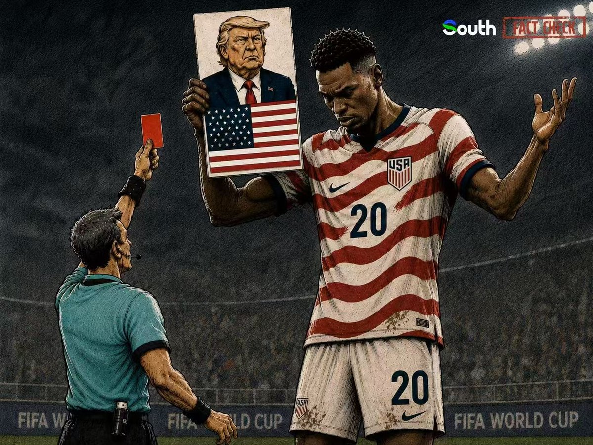 Blue9088's tweet photo. 美国和特朗普让国际足联和世界杯变成了一个笑话
The United States and Trump have turned FIFA and the World Cup into a joke, it's utterly shameless. https://t.co/TVPps3oRNK