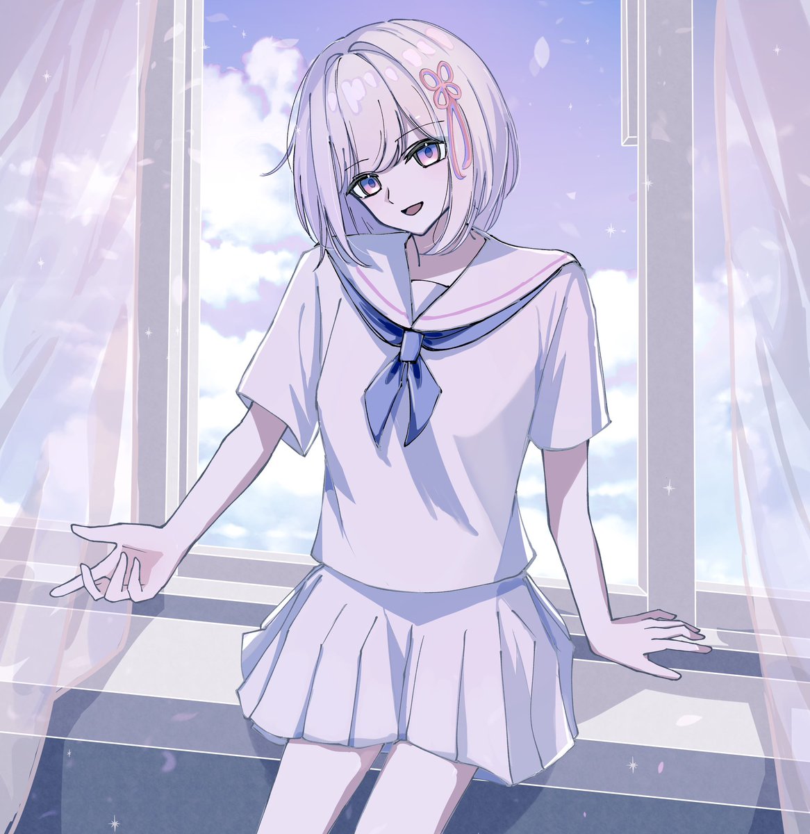 omomo3c's tweet photo. YouTubeチャンネル《泡沫の庭》オリジナルキャラクター、「三輪透花」です🌸
ピアノを中心とした、落ち着いた雰囲気のBGMを投稿しています。
作業や勉強、読書のお供によかったら聴いてみてください🎵
#りーふ劇場
https://t.co/2lp3K5S0yy https://t.co/wk1bNdf9vJ