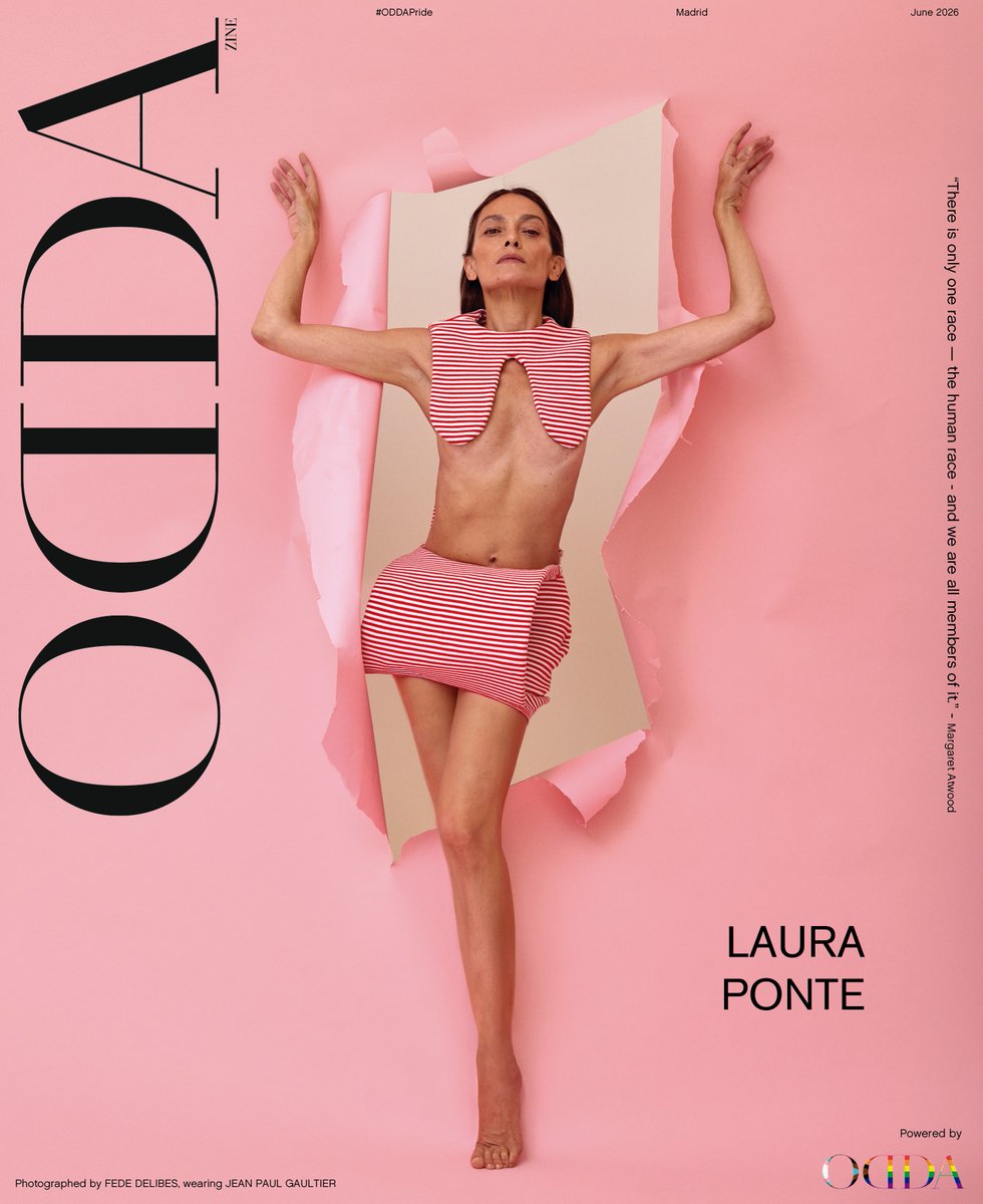 ODDAmagazine's tweet photo. Pride 2026 is celebrated along the year, with special emphasis during the summer time and until September 2026. For this occasion we are launching a series of collectible ZINE weekly celebrating LOVE and PRIDE. 

ZINE 1: Laura Ponte. 

https://t.co/BkXmXkGxjw 
#ODDApride https://t.co/DaUxLEI6Nt