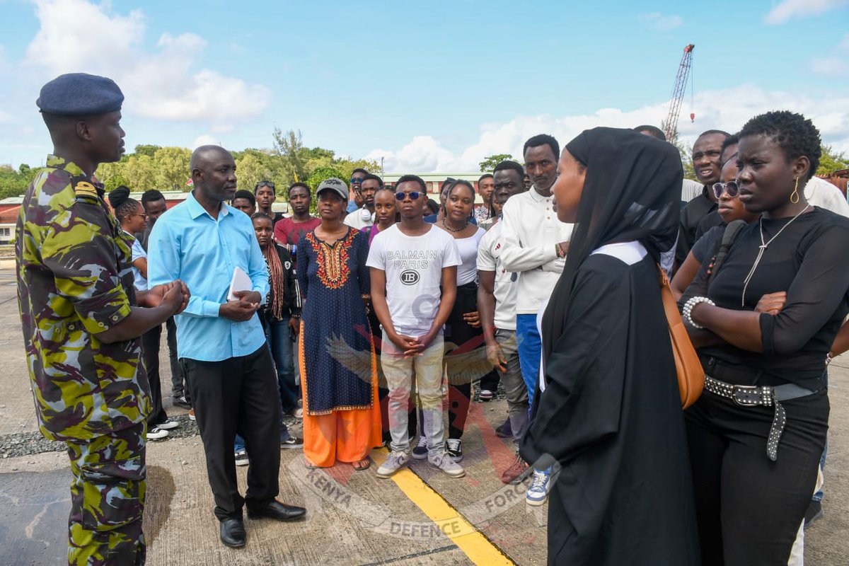 kdfinfo's tweet photo. Fourth-year Geospatial Engineering students from University of Nairobi visited the Kenya Navy for an educational tour. The visit provided the students with a valuable opportunity to bridge classroom knowledge with practical experience.  See more: https://t.co/dkYu9s4m2g https://t.co/OPk6ovdPQp