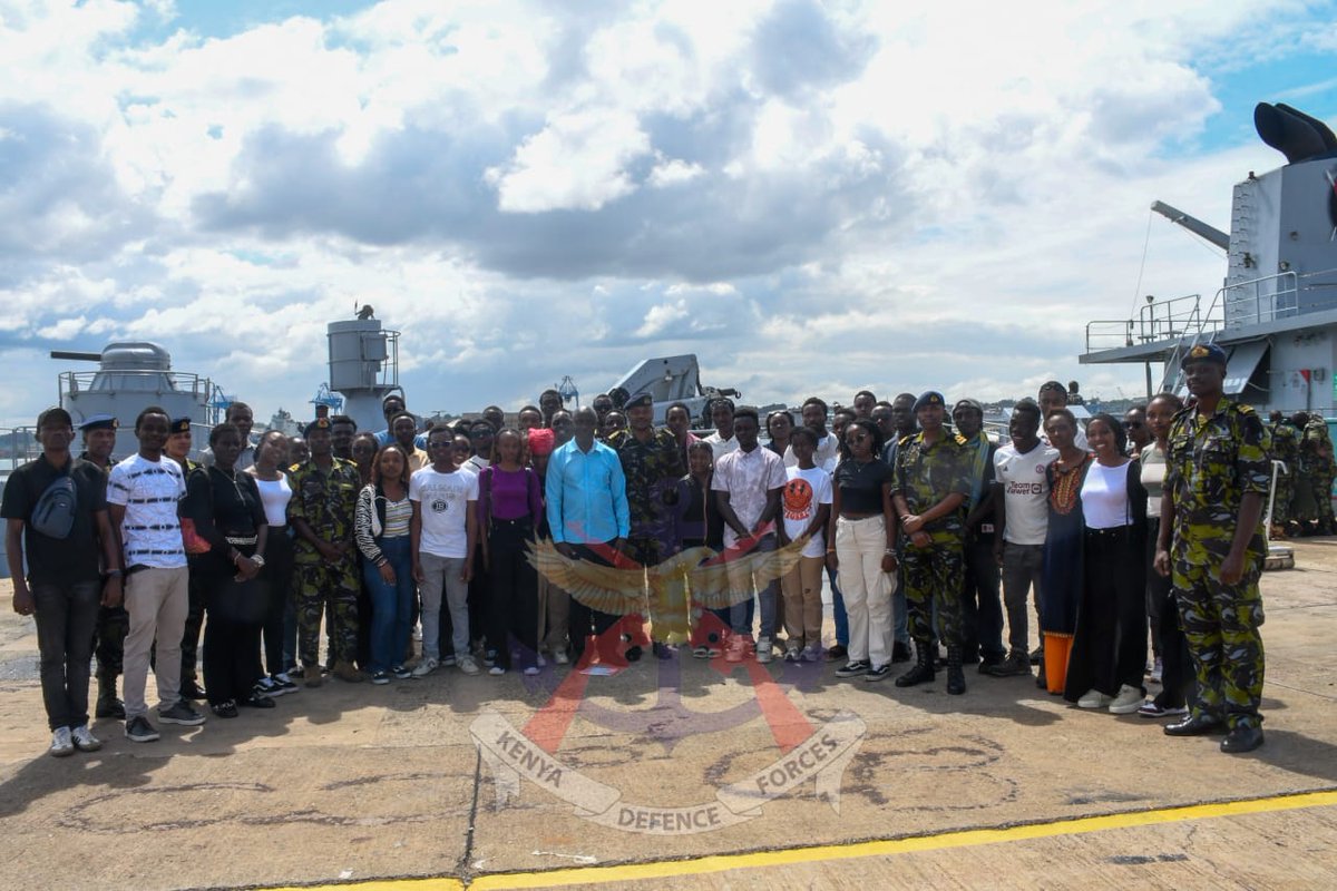 kdfinfo's tweet photo. Fourth-year Geospatial Engineering students from University of Nairobi visited the Kenya Navy for an educational tour. The visit provided the students with a valuable opportunity to bridge classroom knowledge with practical experience.  See more: https://t.co/dkYu9s4m2g https://t.co/OPk6ovdPQp