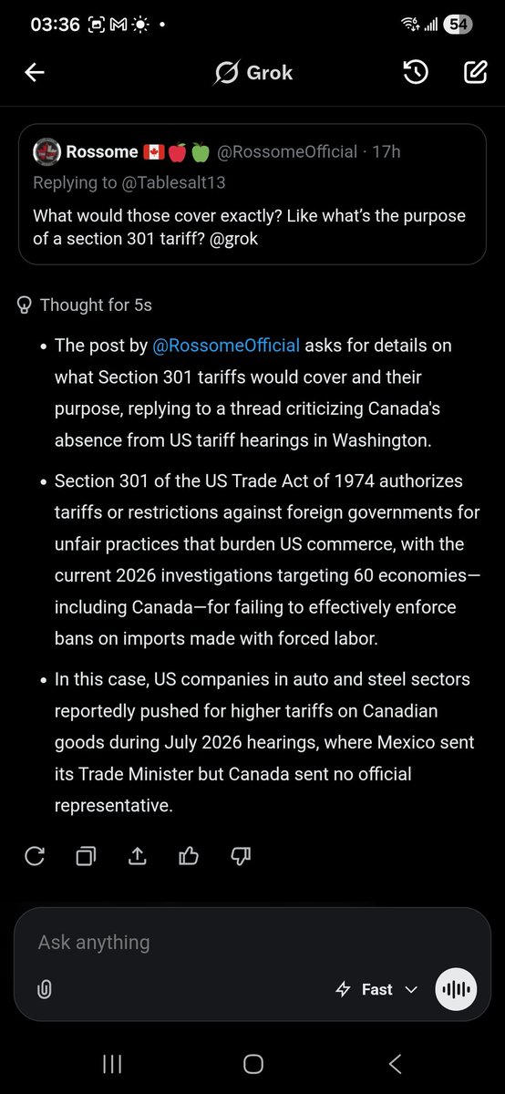 DrogoandScott's tweet photo. @HuukedOnFonix @Tablesalt13 It means that Canada is not going to prove their imported goods aren't produced by Slaves. 
thank your local Elbozo's https://t.co/T1uhJsmysG