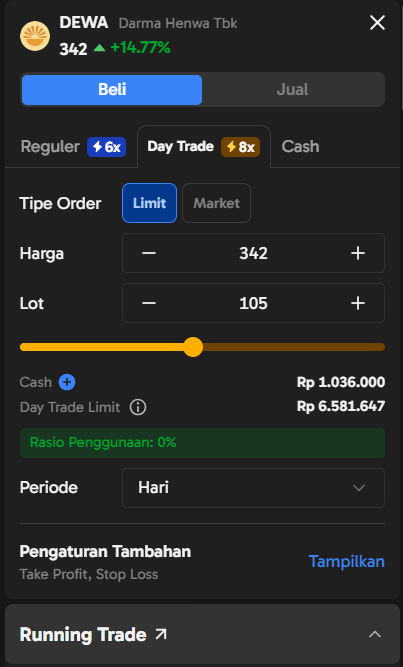 SenjaaXi's tweet photo. Skrng mantau market jadi lebih enak, semua data udh ada di Ajaib Terminal. https://t.co/OxHxim0FK1