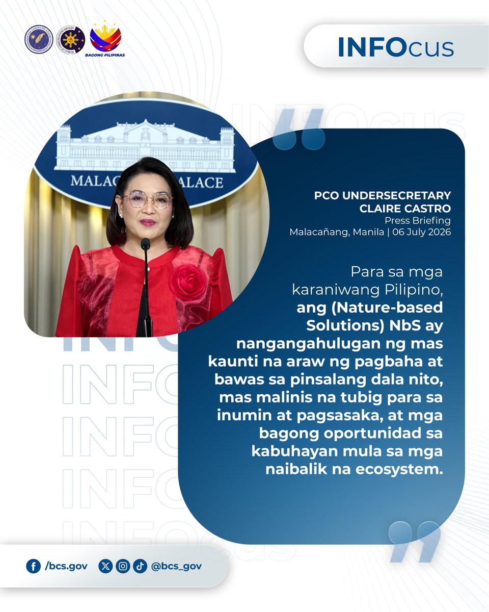 bcs_gov's tweet photo. To address the recurrent problem of flooding across the country, President Ferdinand Marcos Jr. has directed a whole-of-government approach which will guarantee flood-control measures and long-term solutions are in place.
#INFOcus #BagongPilipinas #BCS https://t.co/r5mbiMZRIj