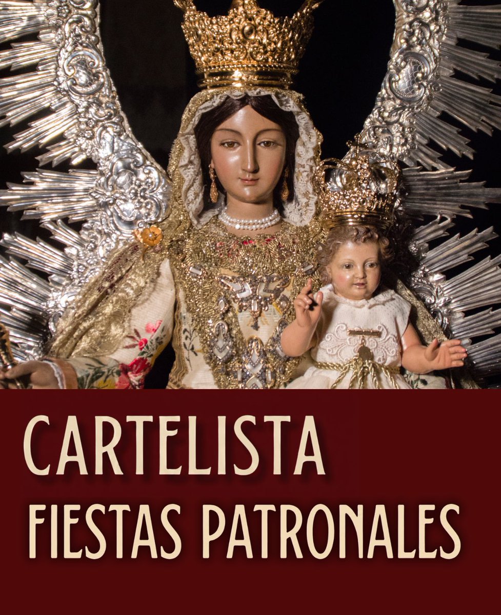 BelenCoronada's tweet photo. 𝐂𝐀𝐑𝐓𝐄𝐋𝐈𝐒𝐓𝐀 𝐅𝐈𝐄𝐒𝐓𝐀𝐒 𝐏𝐀𝐓𝐑𝐎𝐍𝐀𝐋𝐄𝐒 𝟐𝟎𝟐𝟔

La Hermandad de Nuestra Señora de Belén anuncia la designación de D. José Cabrera Lasso de la Vega como autor del cartel anunciador de las Fiestas Patronales 2026. https://t.co/mvNCXb5Y9p