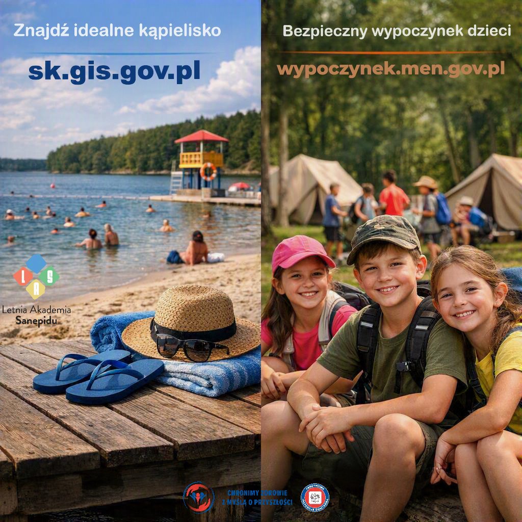 wssewroc's tweet photo. Planujesz wypoczynek nad wodą❓🏖️lub wyjazd dzieci na obóz❓🧒👧⛺️

Sprawdź ⤵️
🟢https://t.co/Y4RNXKReJ9
🟢https://t.co/zSUO9gmZlq

Bezpieczne wakacje zaczynają się od jednej decyzji✅
#LAS #LetniaAkademiaSanepidu https://t.co/ixayR8Zblg