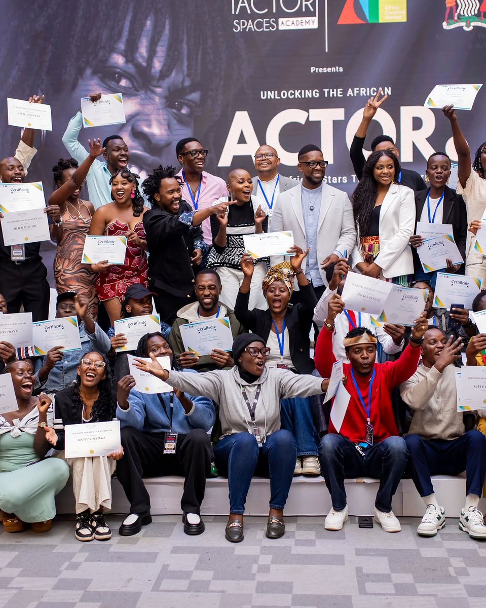 ASFoundation_'s tweet photo. Congratulations to the participants of the Unlocking the African Actor Programme 2026, delivered by Actor Spaces Academy(@actorspaces) in partnership with ACM(@africacmglobal). 

#AscendStudiosFoundation #ACMZambia2026 #ActorSpacesAcademy #UnlockingTheAfricanActor https://t.co/yRWUc6tPw6