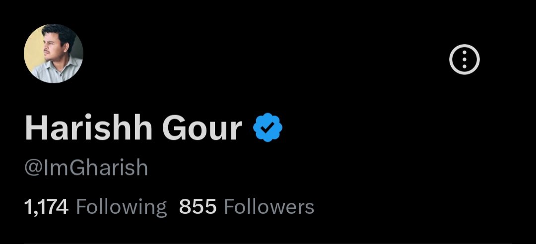 ImGharish's tweet photo. Just crossed 850 followers on X.

Grateful for everyone who's followed the journey so far.
The next goal is 1,000, and I'll keep focusing on creating valuable content consistently.

How many days do you think it'll take to get there? https://t.co/wsmtOLclkn