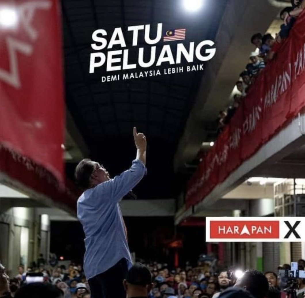 tjerealjoker's tweet photo. Johoreans🔥
You lived under BN for more than 60 years.

But in 2018, YOU Defeated BN.
After 22 months, PN buat Langkah Sheraton.
Then 2022, BN Won Again.

Let's Do It Proper This Time.
Let's Do It Again.
Let's Win Together.

Demi Johor. Demi Malaysia.
Undi Harapan ✊ https://t.co/r3eV7Sk7GZ