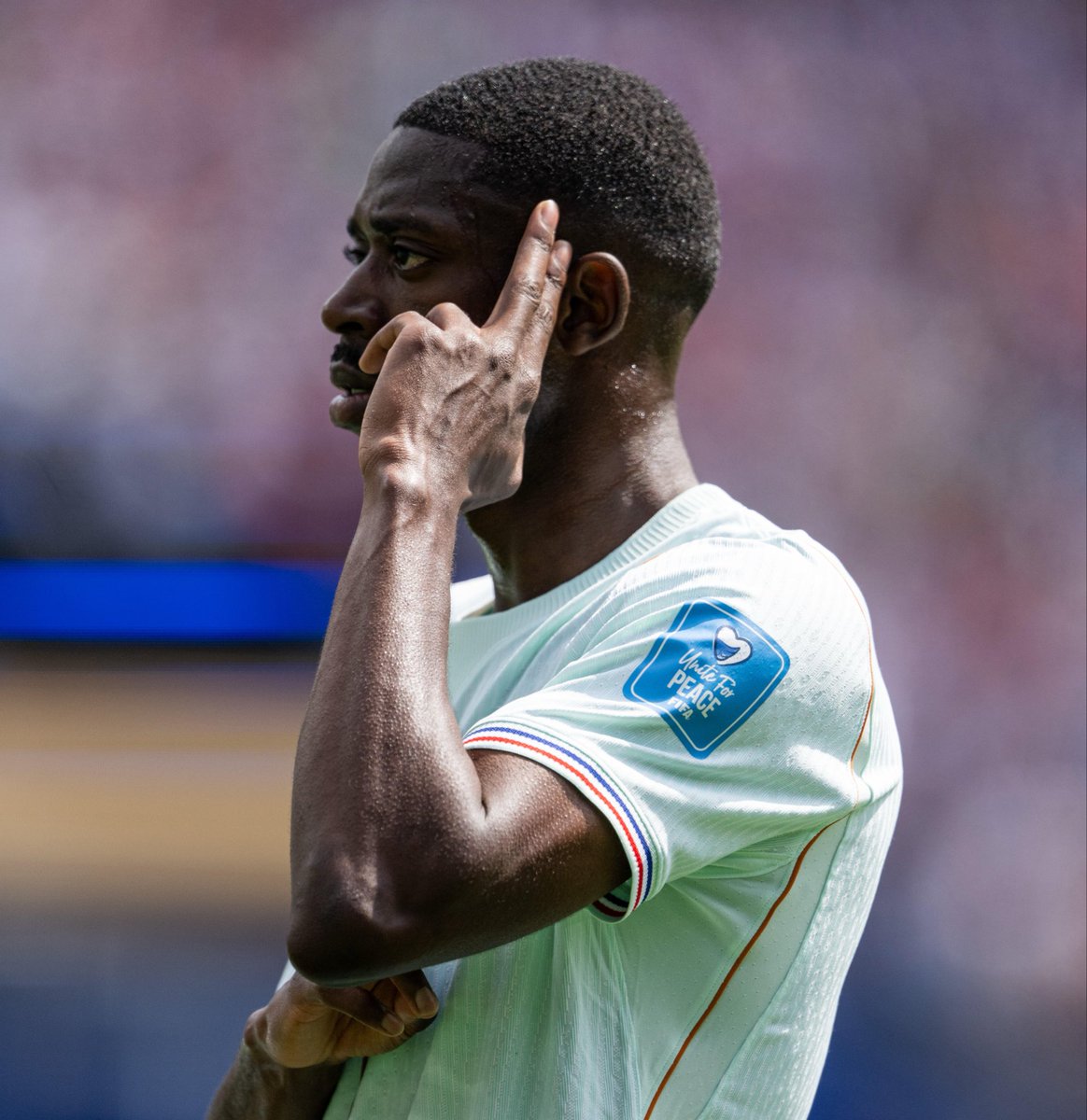 ActuFoot_'s tweet photo. 🚨 Ousmane Dembélé 🇫🇷 : « JE MONTE EN PUISSANCE DURANT CETTE COMPÉTITION. JE SUIS CONTENT DE MES PERFORMANCES. 😁

Même si je sais que je peux faire ENCORE MIEUX. 💪 »

🎙️ zone mixte https://t.co/GTbxfJWAgv