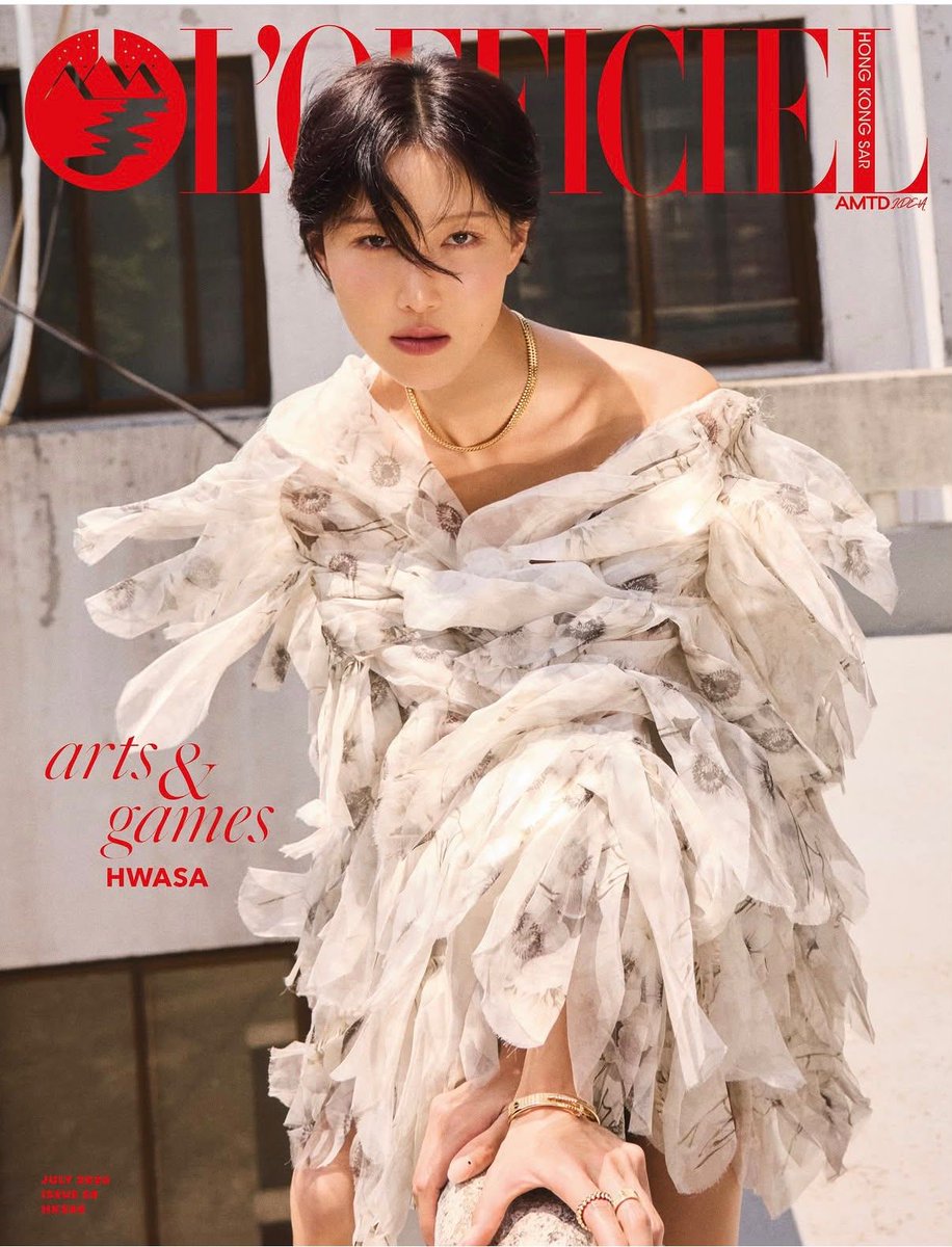 📢NEW ITEM 🎶L'OFFICIEL HONG KONG 2026年 7月号 HWASA (MAMAMOO