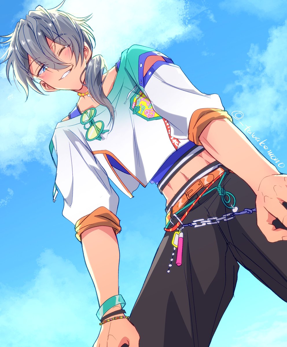 _tawakemono's tweet photo. 夏！！夏！！ https://t.co/KWojxxvA6g