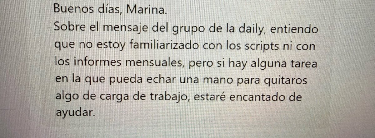 fIashcardona's tweet photo. tengo al becario practicamente suplicándome que le de cosas que hacer soy una jefa malisima https://t.co/jvSyxRWZVT