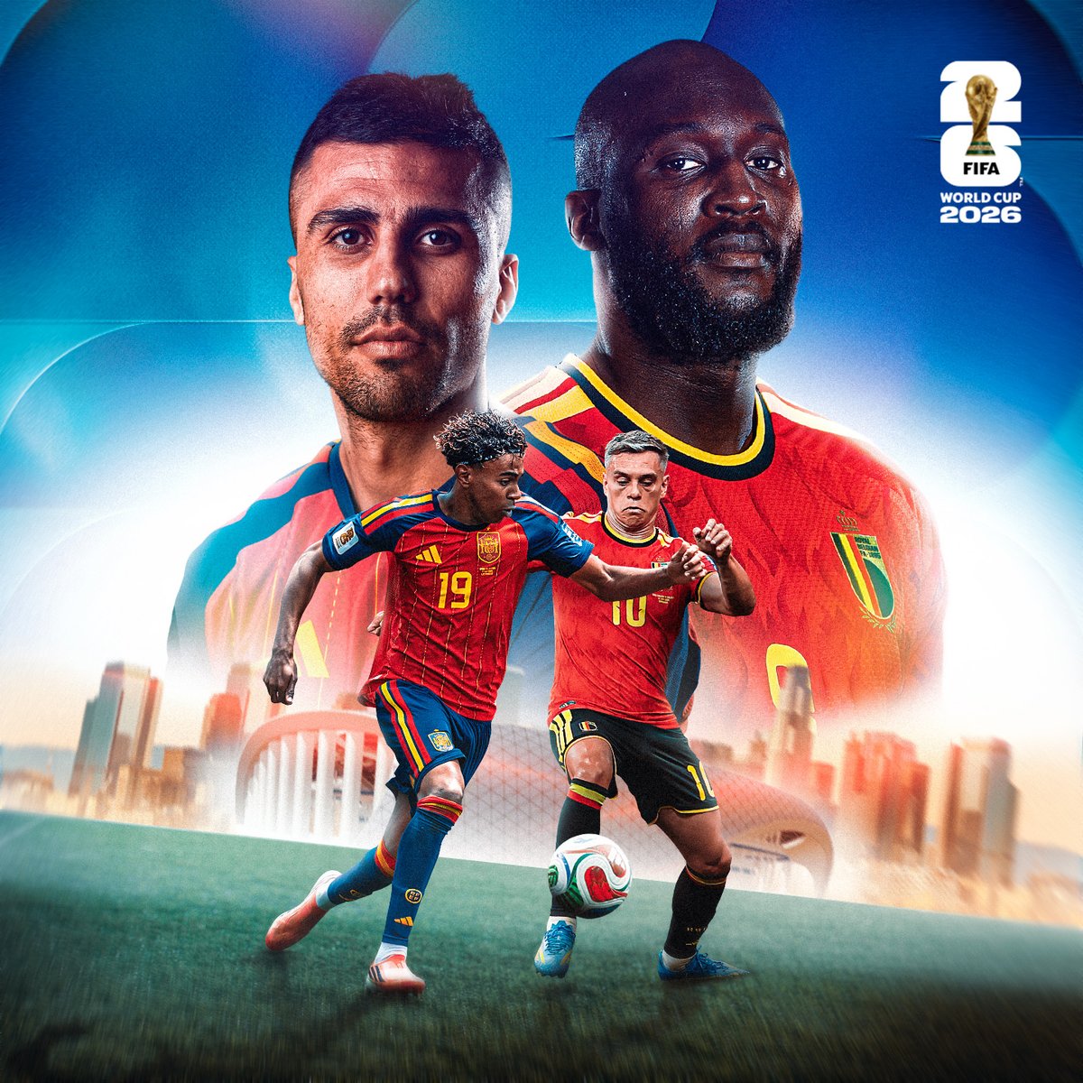 FIFAWorldCup's tweet photo. Who continues their journey into the Semi-final? 🏟️

#FIFAWorldCup